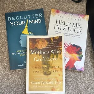 Set of Three Self-Help Books